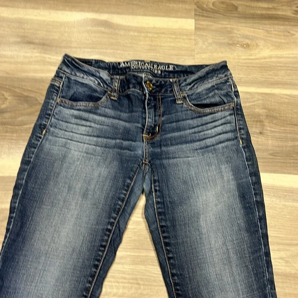 🇺🇸 American eagle outfitters Jegging blue jeans size 4 - Picture 4 of 10